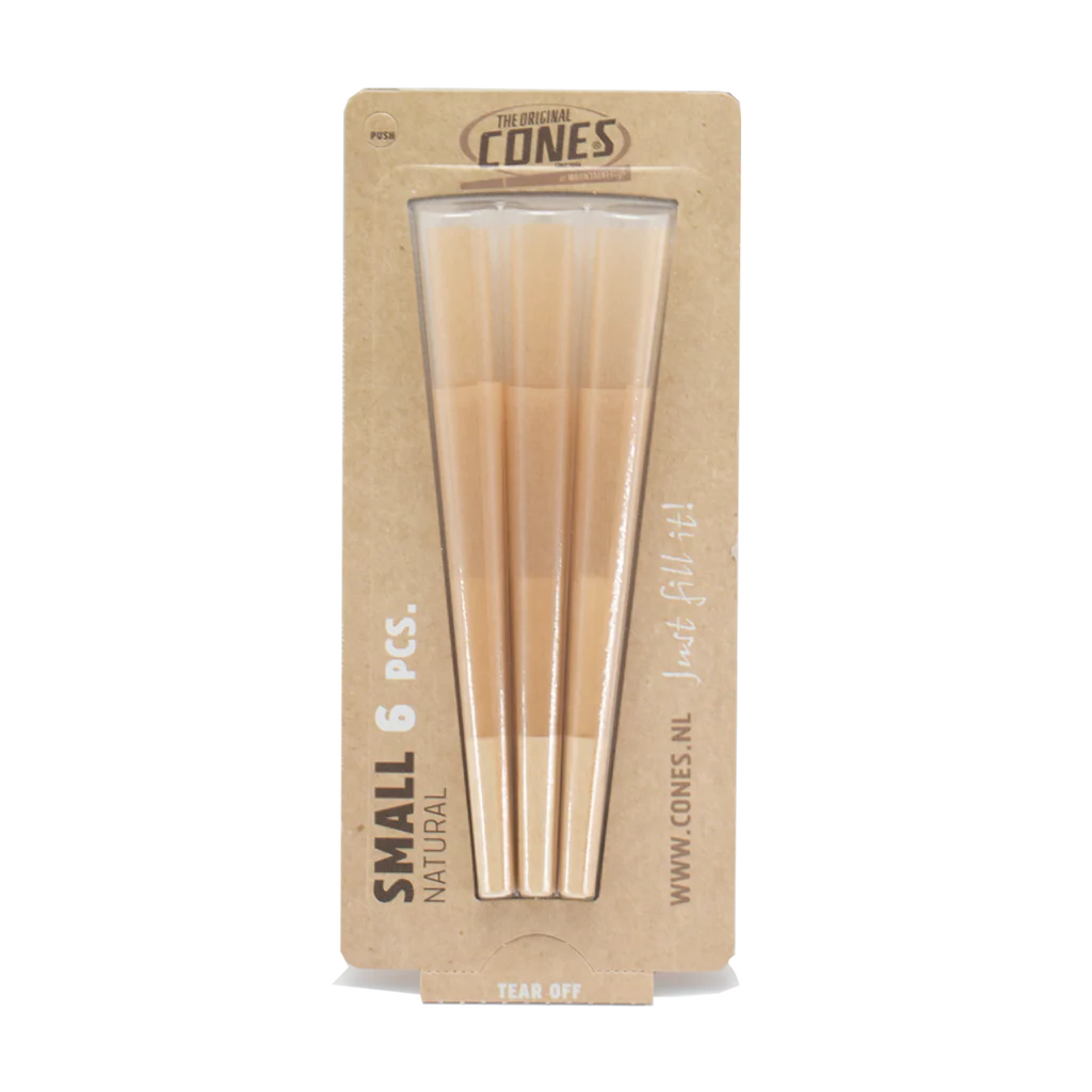 Natural Pre Rolled Cones® Brown King Size 3pcs. blister pack
