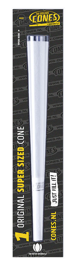 Original Pre Rolled Cones® White Super Sized 1pc. blister pack