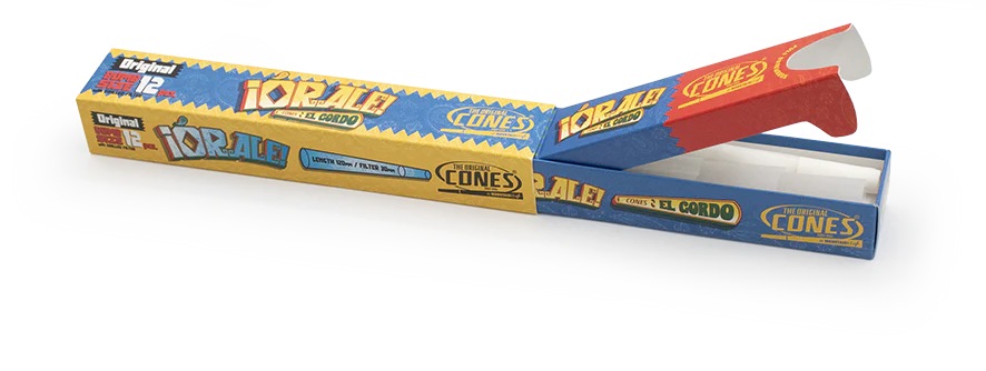 Original Pre Rolled Cones® White Bomb Size Oral 12pcs