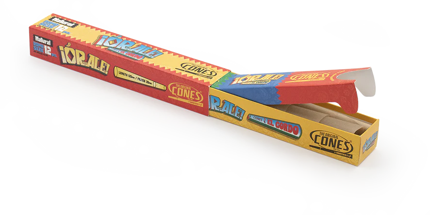 Natural Pre Rolled Cones® Brown Bomb Size Oral 12 pcs