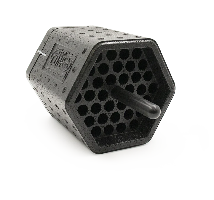 Unité de décharge manuelle 36 trous pour King Size Cones®.