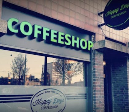 Coffeeshop Happy Days in Amsterdam