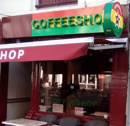 Coffeeshop Black star in Amsterdam