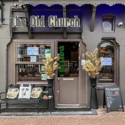 Coffeeshop The Old Church in Amsterdam