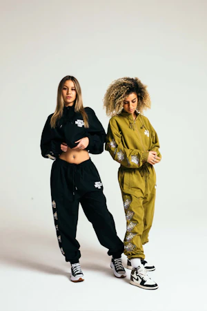 Greenmeister tracksuits black & olive